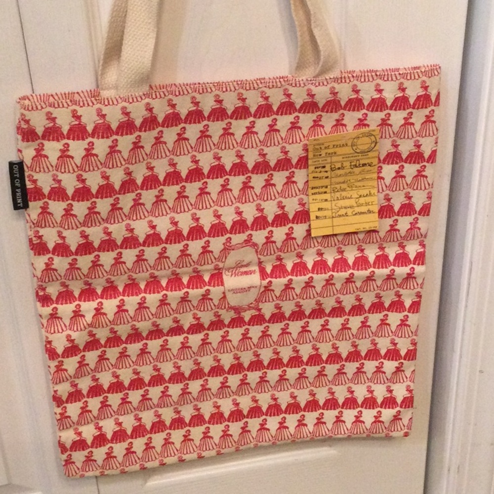TOTE BAG Little Women  “Out of Print” NWT 100% Cotton Canvas